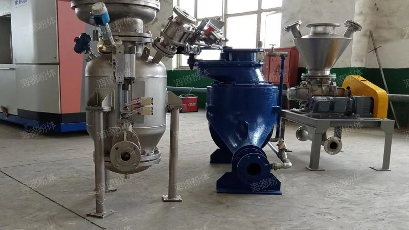 AV pump pneumatic conveying