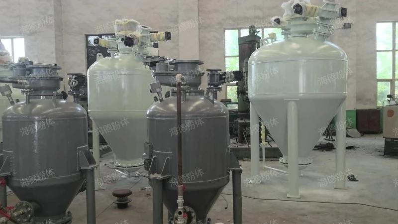 Mobile silo ash conveying pump