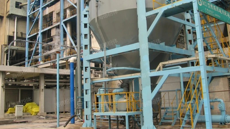 Suction type pneumatic ash silo pump
