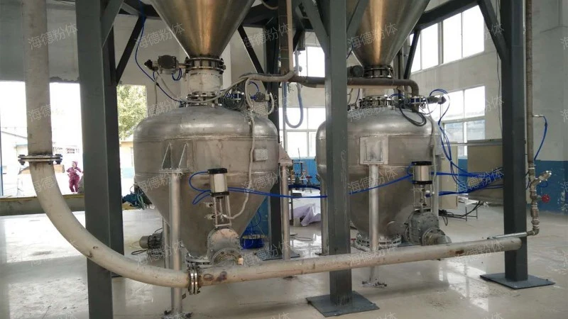 Upward type silo ash conveying pump