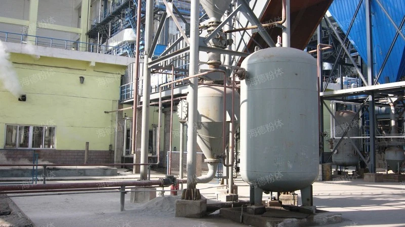 Continuous powder conveying pump