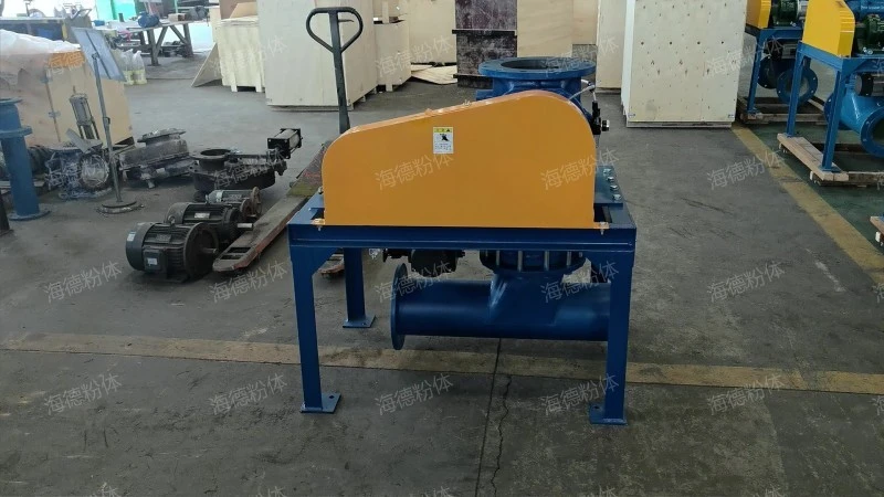 Weighing rotary feeder