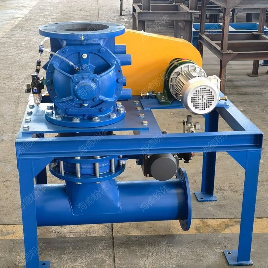 What is a Positive pressure round mouth discharger? Introduction to the principle of unloader structure