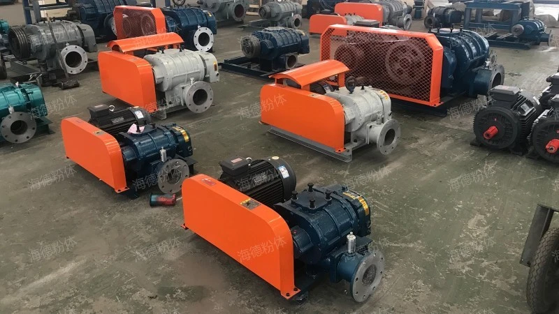 Roots blower for hydrogen transportation