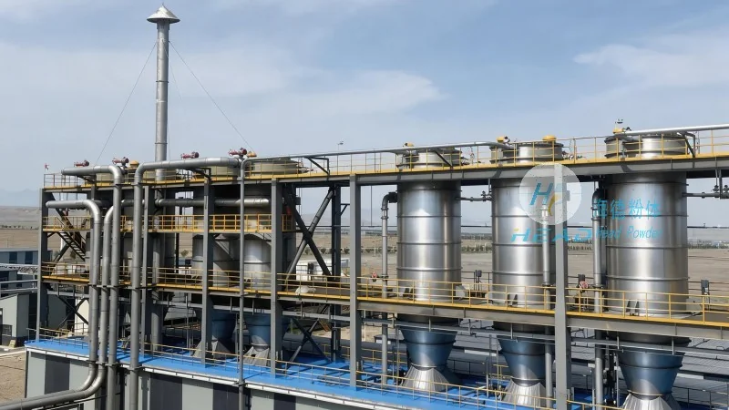 ペルー、トルヒヨルでのリチウム電池粉の無塵空気圧搬送ケーススタディ