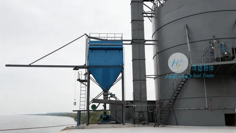 ベトナム、ダナンでのPVDF粉末空気圧搬送システムケーススタディ（リチウム電池原料用）