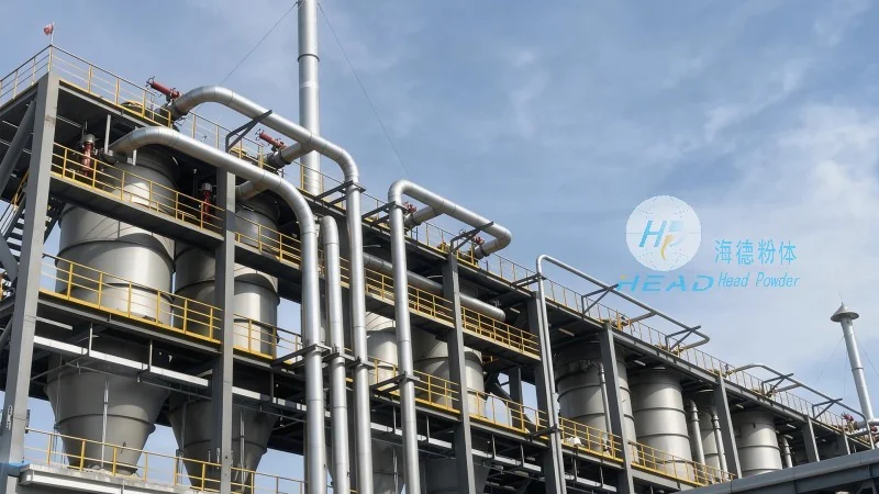 ラオス、サヴァンナケトでのリチウム電池原料の自動空気圧搬送プロジェクト
