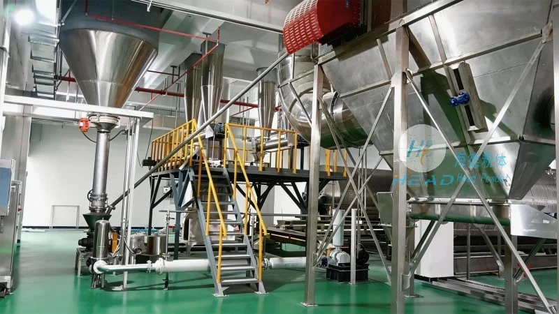 モロッコ、タンジールでのリチウム電池無機塩粉の空気圧搬送プロジェクト