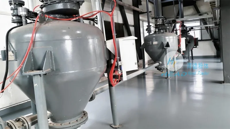 コロンビア、ボゴタでのリチウム電池粉の閉鎖型充電空気圧搬送プロジェクト