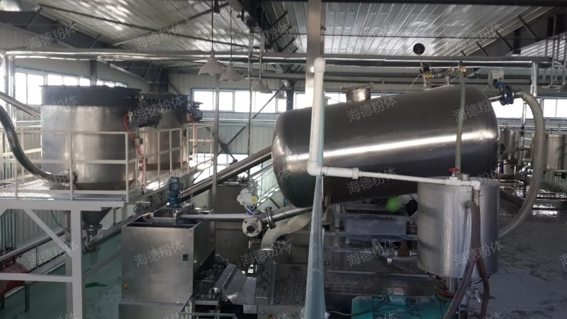Intelligent weighing and mixing pneumatic conveying