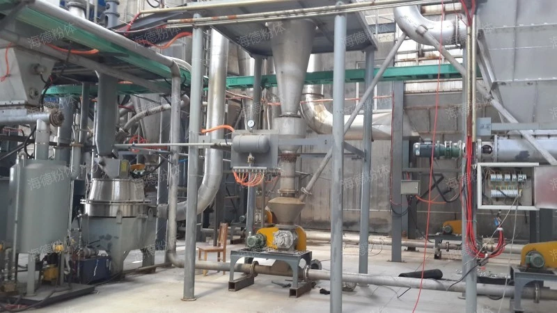 Metal powder conveying system