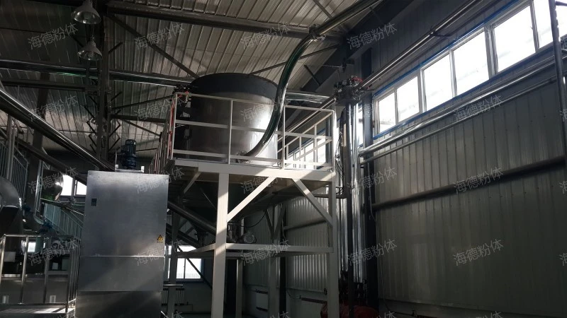 Insurance powder pneumatic conveying system
