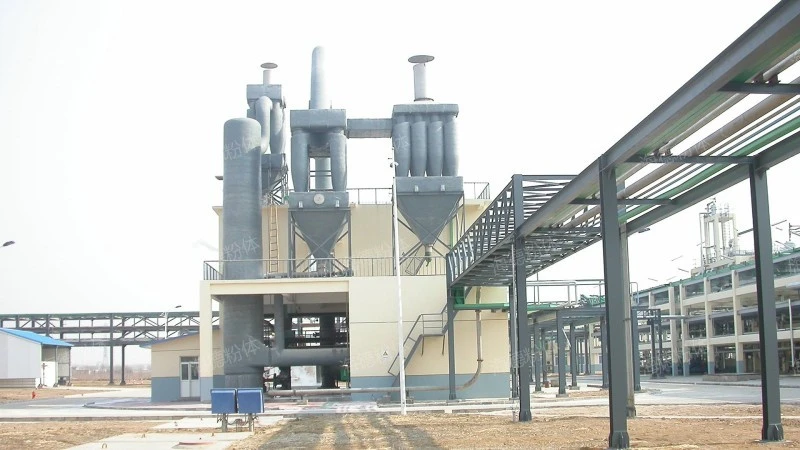 Dry mixed mortar pneumatic conveying system