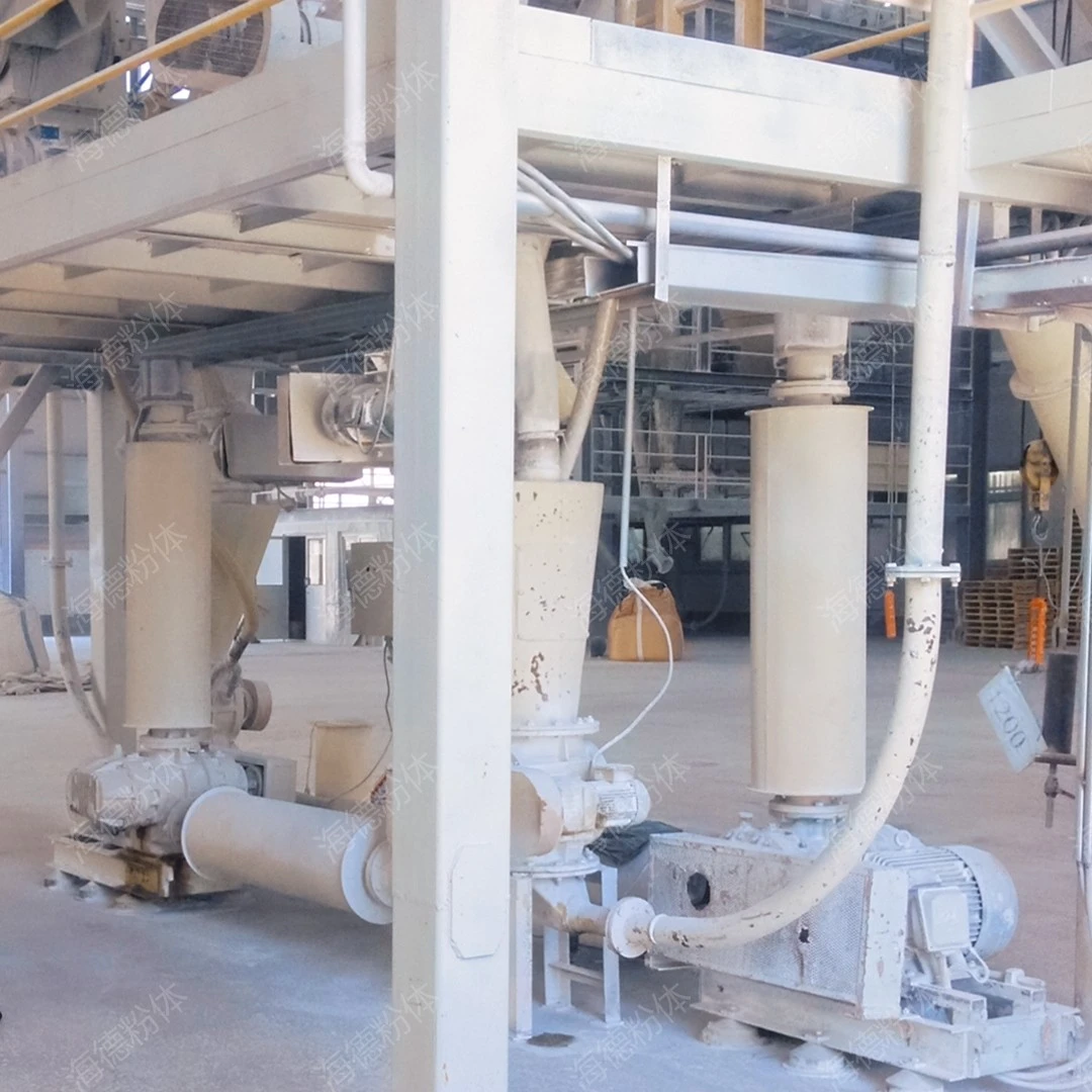 Brief introduction of  Calcium oxide powder pneumatic conveying